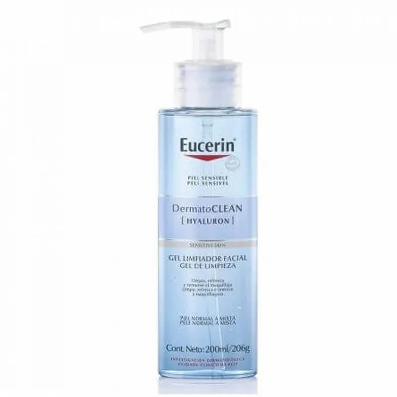 Eucerin DermatoClean Gel de curatare facial, 200 ml Ofertă de sezon
