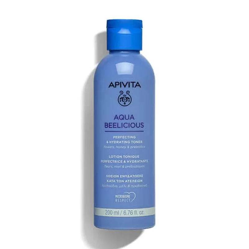 Livrare rapidă Apivita Aqua Beelicious Loțiune hidratantă împotriva imperfecțiunilor cu flori, miere & Prebiotice 200ml 200ml