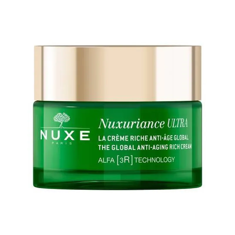 Bestseller NUXE Nuxuriance Ultra Global Cremă antirid cu textură bogată pentru piele uscată 50ml