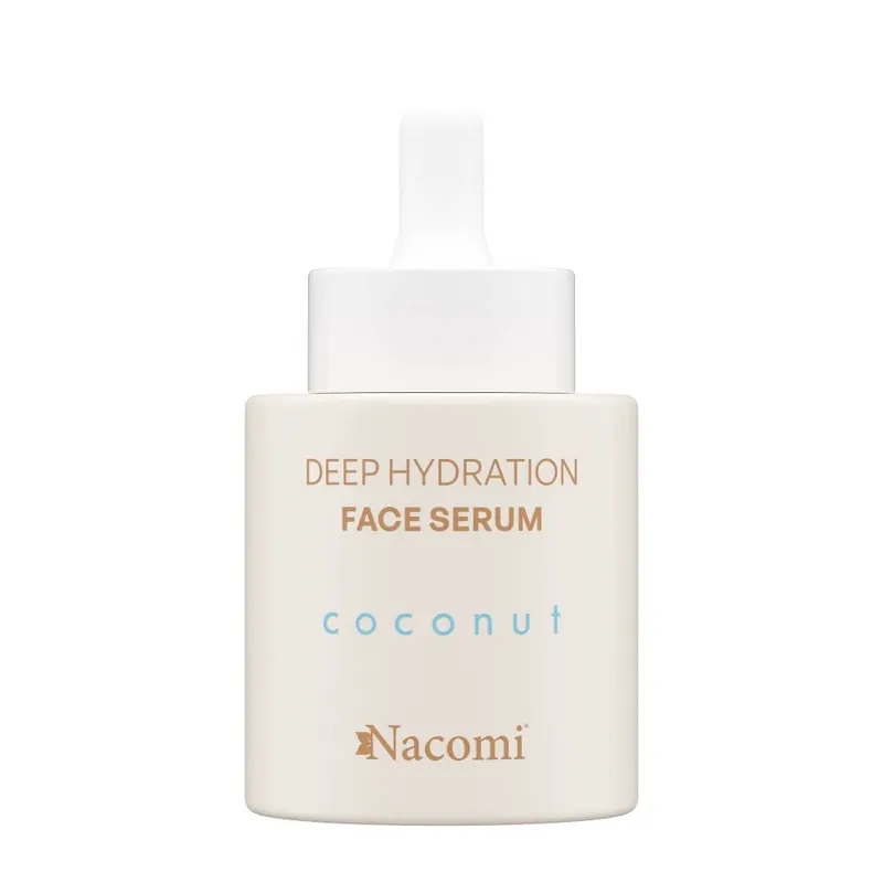 Lichidare de stoc Nacomi Ser facial de hidratare profundă nucă de cocos, 30 ml