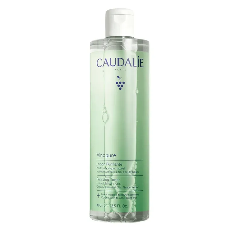 Caudalie Vinopure Purifying Toner Loțiune de curățare împotriva imperfecțiunilor 400ml Livrare expres