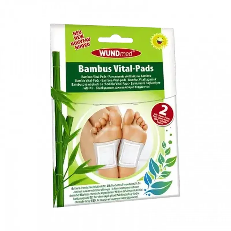 Plasturi revitalizare cu extract din bambus, 2 bucati, Wundmed Noutate