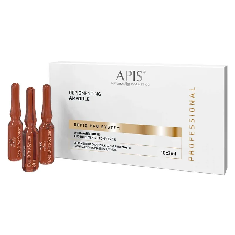 Cel mai bun preț Apis Fiolă depigmentantă cu -arbutină 1% și complex de iluminare 2%, 10x3ml
