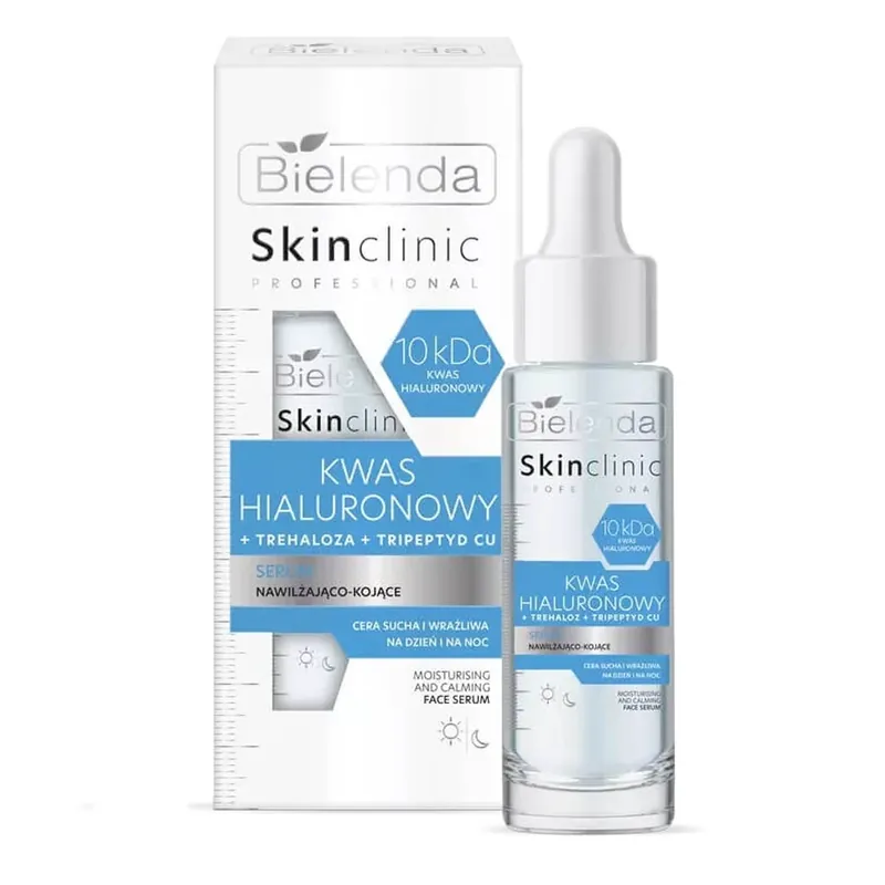Bielenda Skin Clinic Professional Ser hidratant cu acid hialuronic, 30ml Reducere