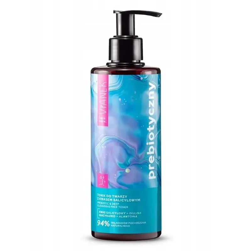 Lichidare de stoc Tonic facial prebiotic Vianek cu acid salicilic, 300 ml