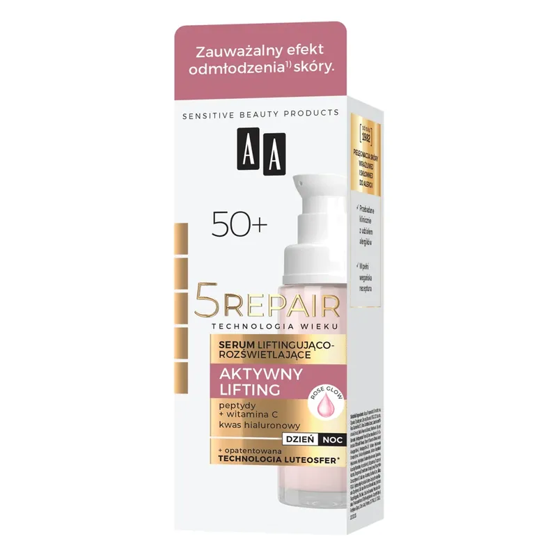 Reducere de preț AA Age Technology 5Repair 60+, ser de lifting și fermitate, 30 ml
