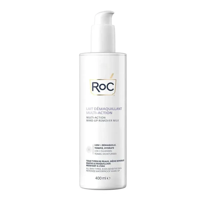Lapte de curățare facială Roc Multi Action 3 în 1 400 ml Mai ieftin
