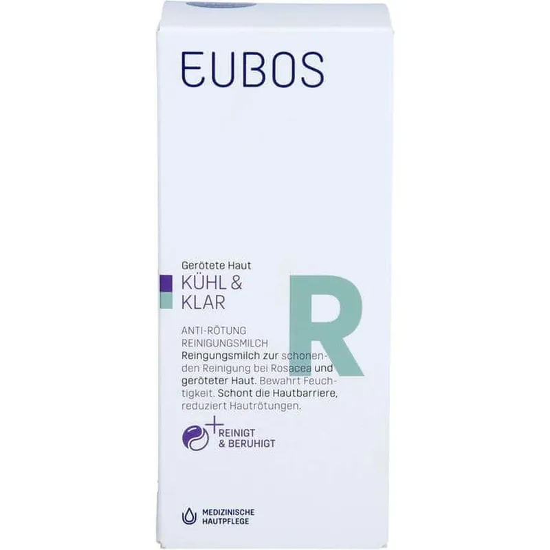 Preț redus EUBOS COOL & CLEAR Lapte de curățare împotriva roșeață 150 ml