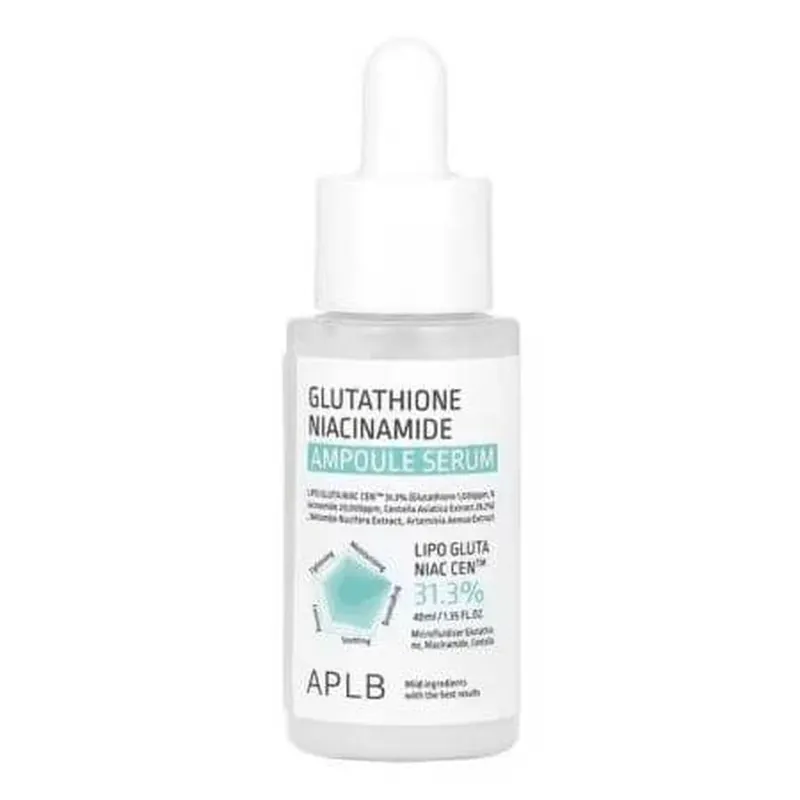 Ser illuminator si anti-age cu Glutathione si Niacinamide, 40 ml, Aplb Ultima șansă