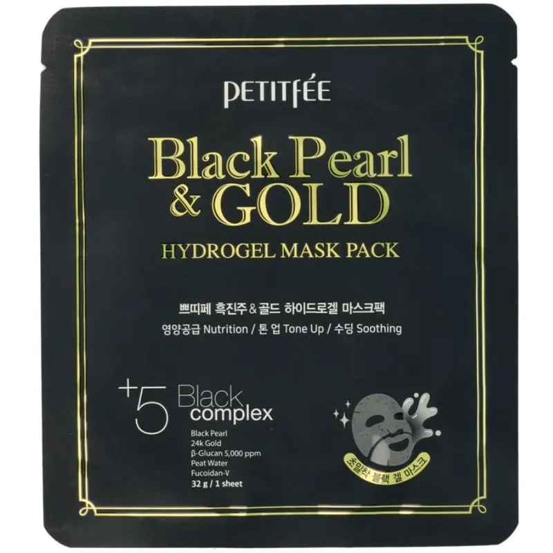 Reducere Petitfee Black Pearl & Gold Mask Pack 32 g