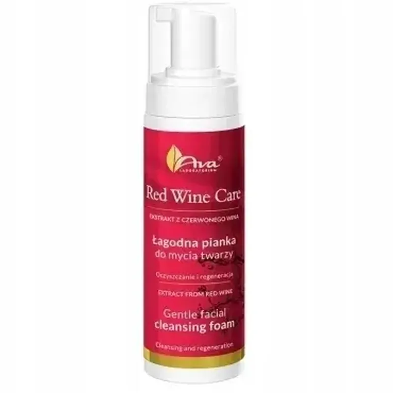 AVA Red Wine Care spumă delicată de spălare facială 150 ml Plată securizată