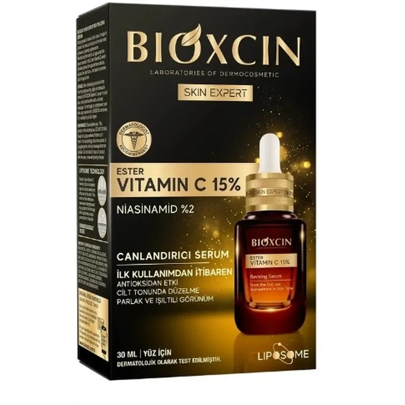 Bioxcin Skin Expert Vitamina C 15% Ser revitalizant 30 ... Chilipir