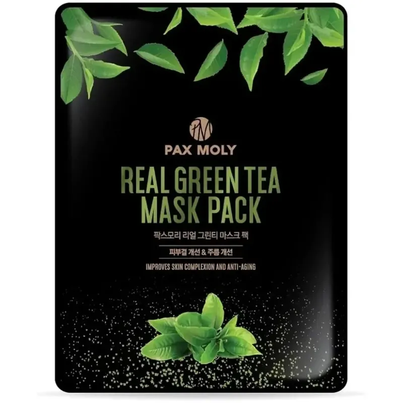 Ofertă specială Pax Moly Mască de foi calmantă cu extract verde ...