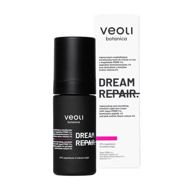 Preț mic Veoli Botanica Dream Repair, cremă de față regenerantă și netezitoare, noapte, 30 ml