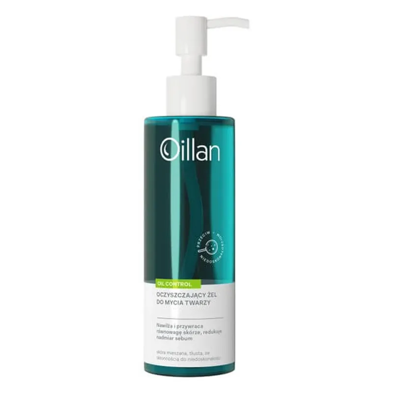 Oillan Oil Control, gel de curățare facială împotriva imperfecțiunilor, 200 ml Cumpărături sigure