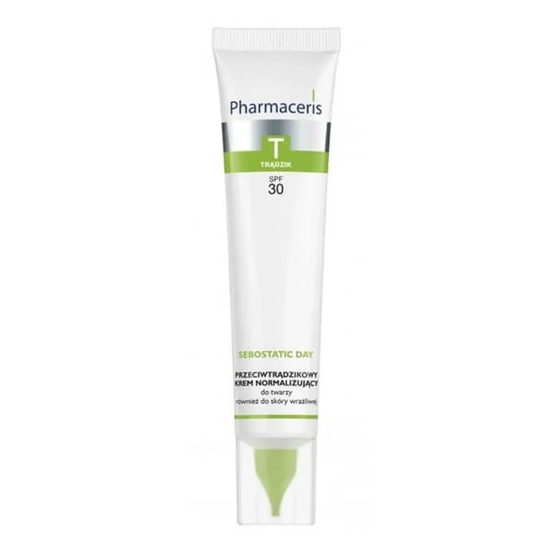 Pharmaceris T Sebostatic Day, Cremă normalizatoare antiacnee, SPF30, 40 ml Ieftin