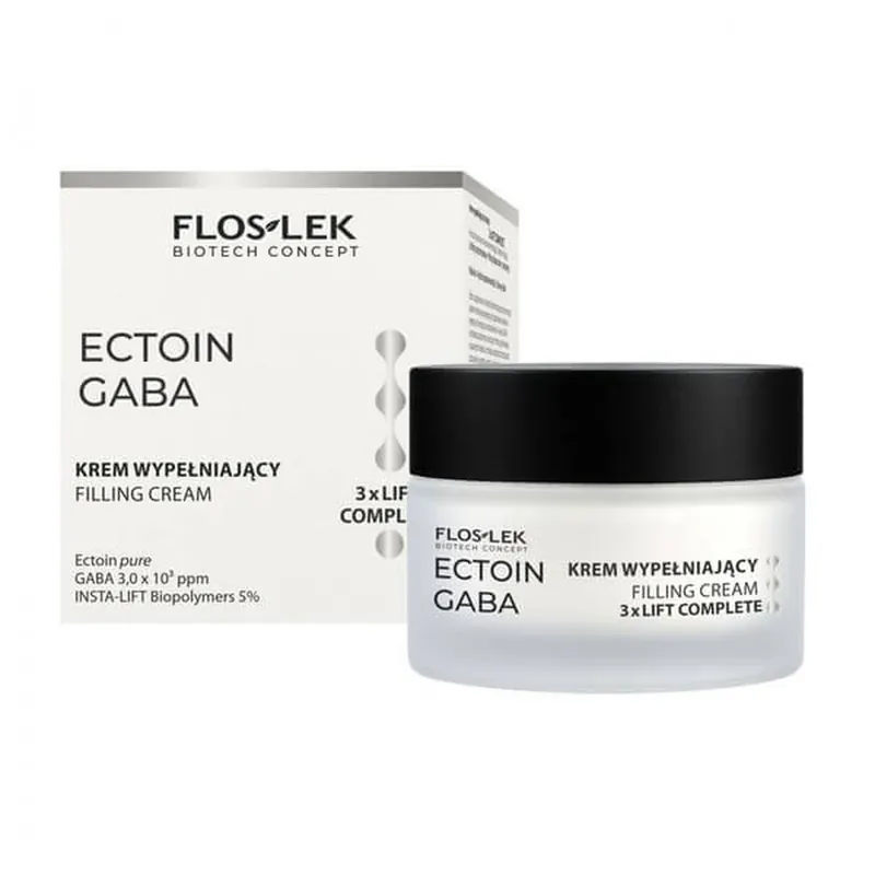Flos-Lek Biotech Concept Ectoin Gaba, cremă de umplere, 50 ml Chilipir