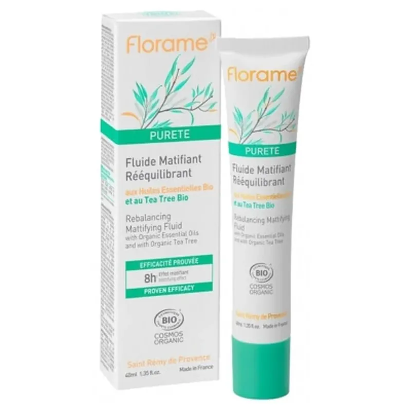 Comandă acum Florame Fluid de puritate matifiant și reechilibrant bio 40 ml