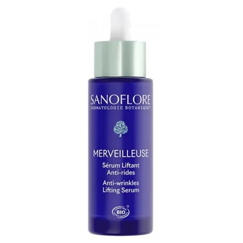 Ofertă limitată Sanoflore Merveilleuse Ser organic cu efect de lifting și antirid 30 ml