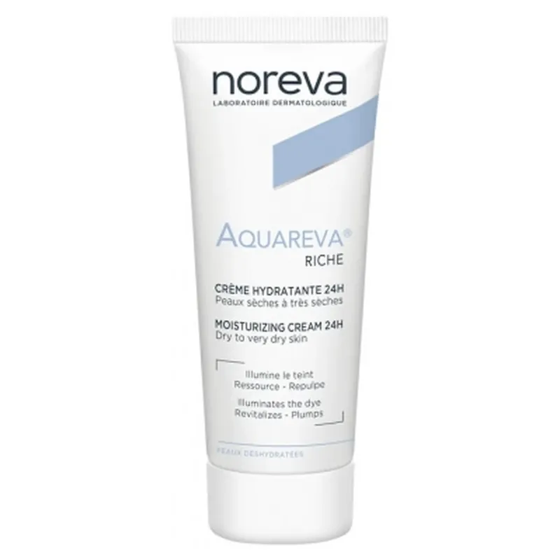 Noreva Aquareva Cremă hidratantă 24 de ore, textură bogată, 40 ml Bestseller