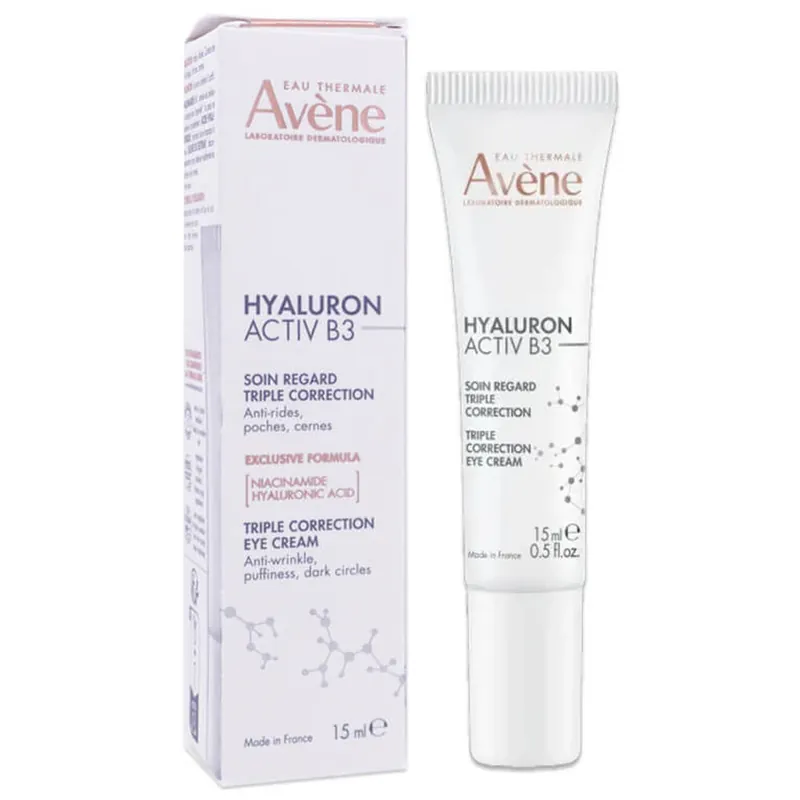 Cel mai vândut AVENE HYALURON ACTIV B3 TRATAMENT PENTRU OCHI CU TRIPLĂ ACȚIUNE 15 ML