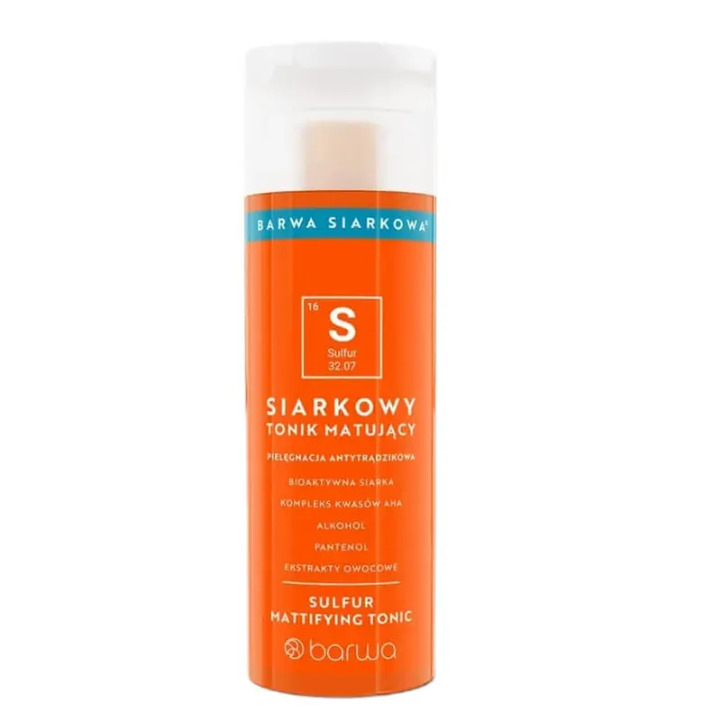 Barwa Sulfur Tonic matifiant, 200ml Cumpără acum