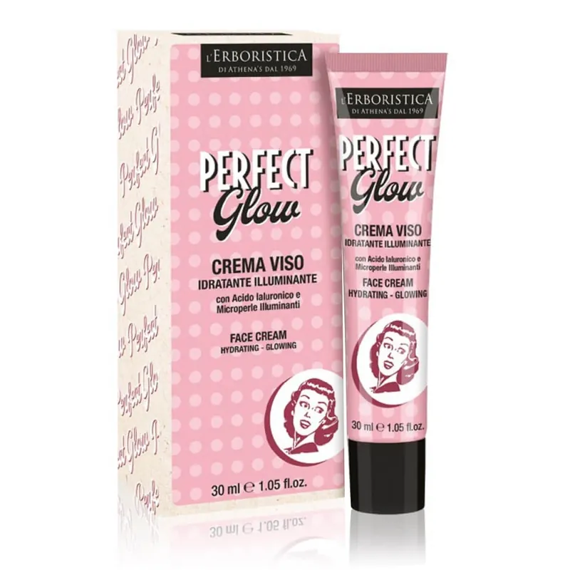 Retur gratuit L Erboristica Vintage Perfect Glow Cremă de față hidratantă, 30 ml