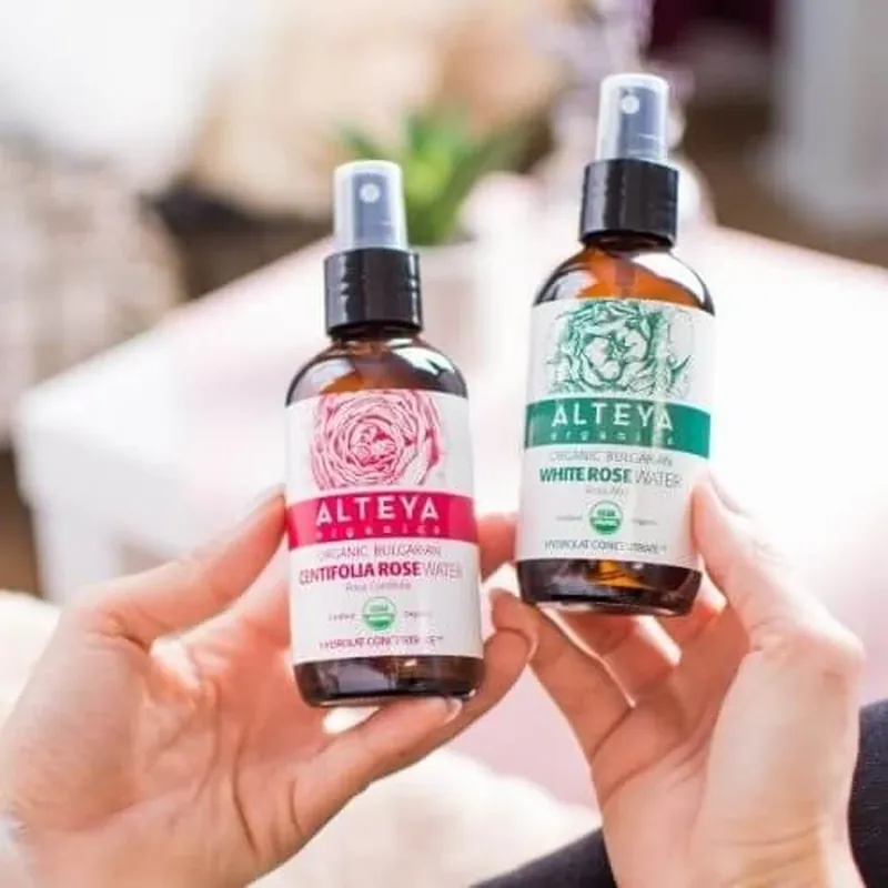 ALTEYA ORGANICS Apă de trandafiri organică din trandafiri S. 120ML 1×120ml, Apă organică organică pentru piele Noutate