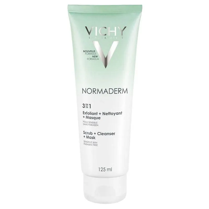 Mai ieftin Vichy Normaderm Cleanser 3in1 Piele sensibilă 125 ml