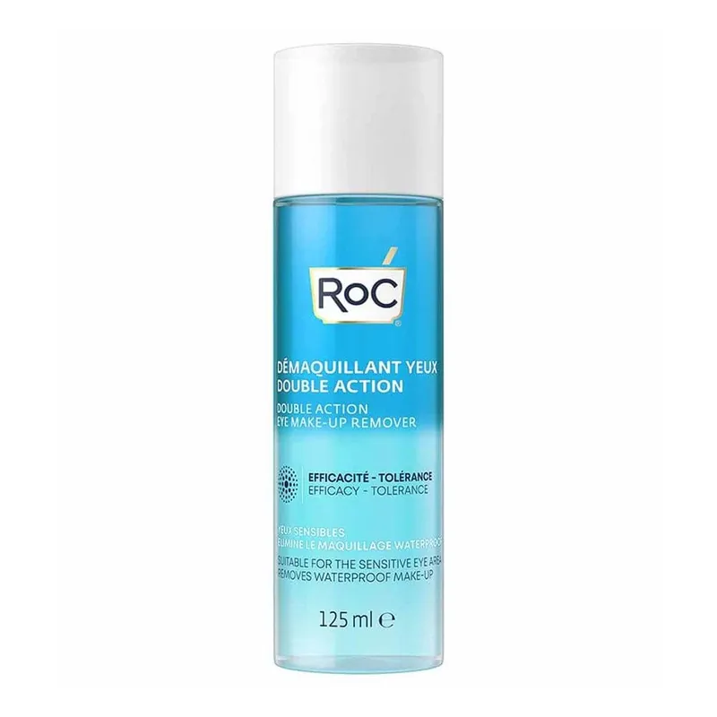 Livrare rapidă Roc Facial Cleansers Double Action Eye Makeup Remover 125 ml