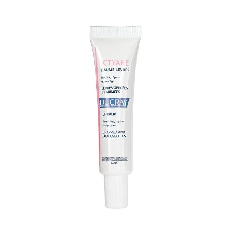 Plată securizată Ducray Ictyane Balsam pentru buze crăpate și deteriorate 15ml