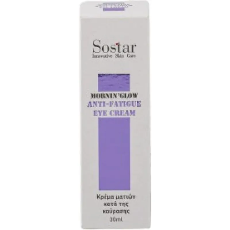 Cumpără acum Sostar Morning Glow Cremă Hidratantă de Ochi cu Acid Hialuronic 30ml