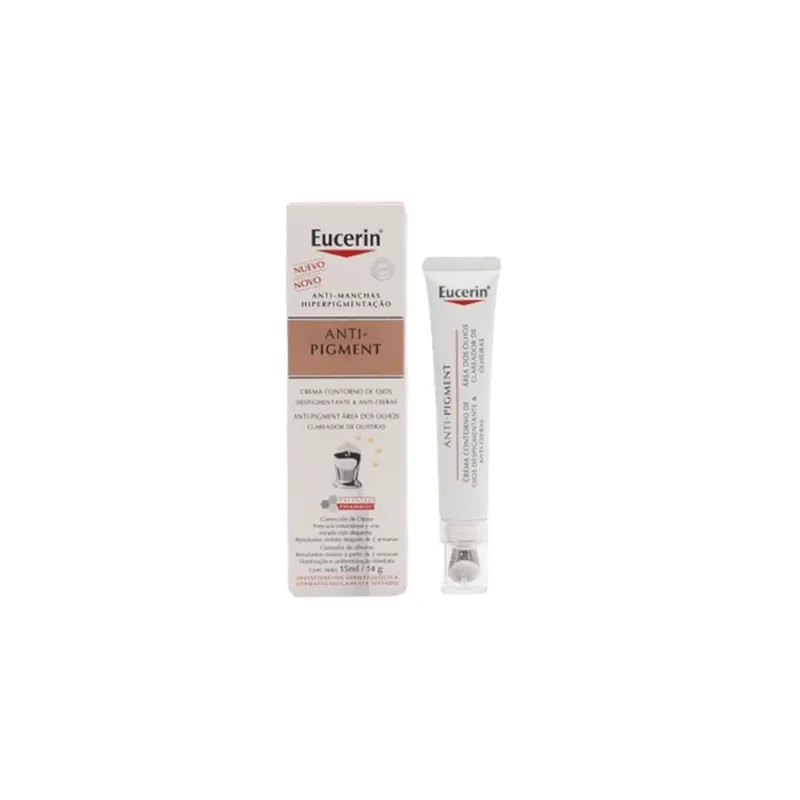 Eucerin Anti-Pigment Contorno de Ojos Despigmentante & Anti-Ojeras, 15 ml Livrare rapidă