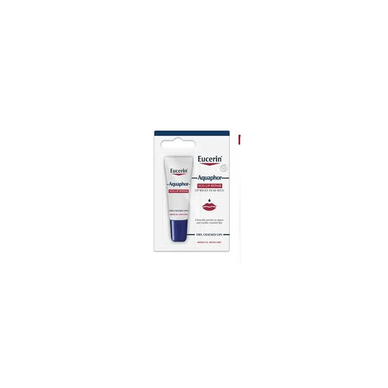 Ultima șansă Eucerin Aquaphor SOS Regenerating Lip Care, 10 ml