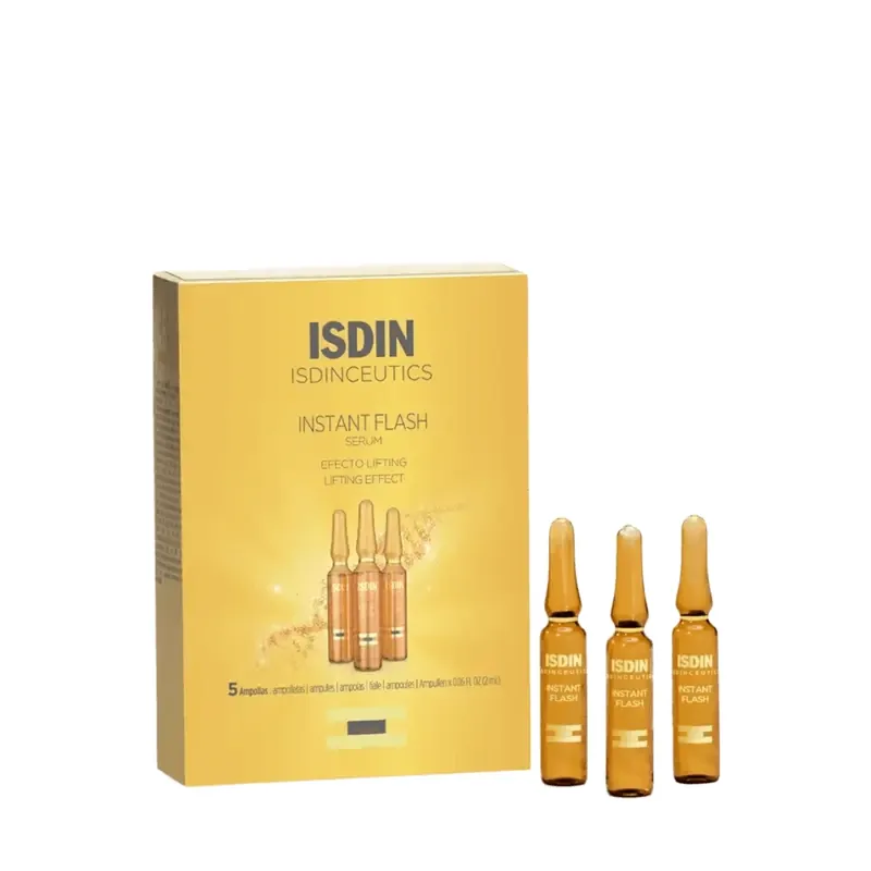 Isdinceutics Instant Flash 5 fiole Plată sigură