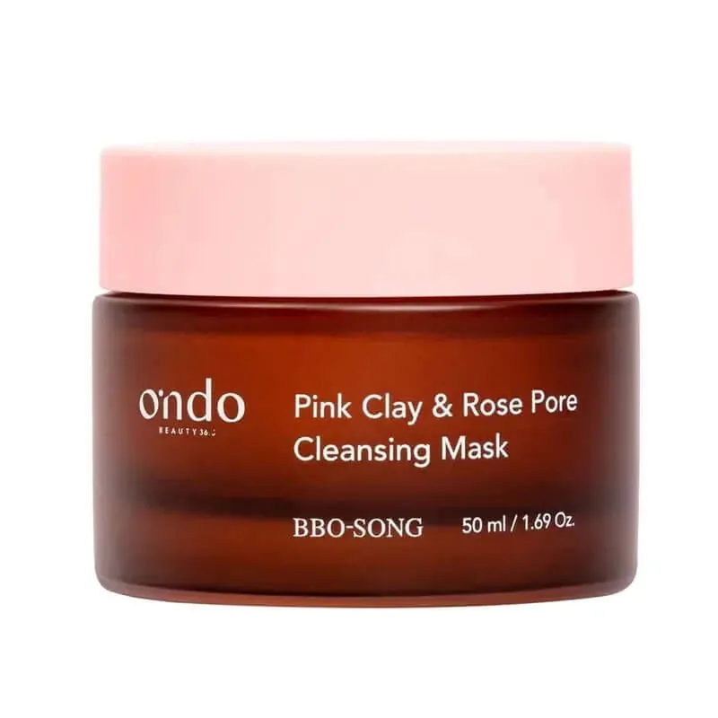 Ondo Beauty 36.5 Mască de curățare a porilor cu argilă roz și trandafiri Bbo-Song, 50 ml Reducere