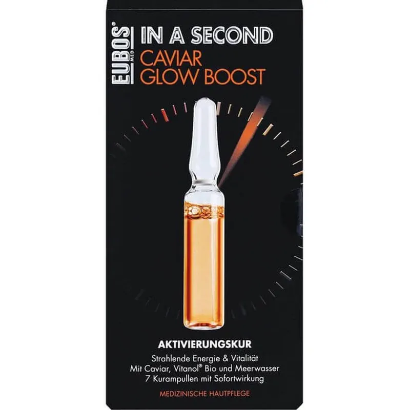 Cumpărături sigure EUBOS IN A SECOND Activation Treatment CaviarGlow Boost 14 ml