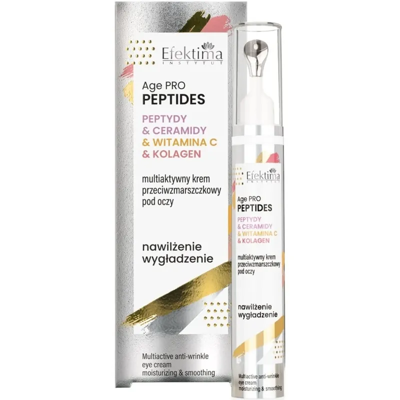 Comandă acum EFEKTIMA Age Pro Peptides cremă de ochi 15 ml