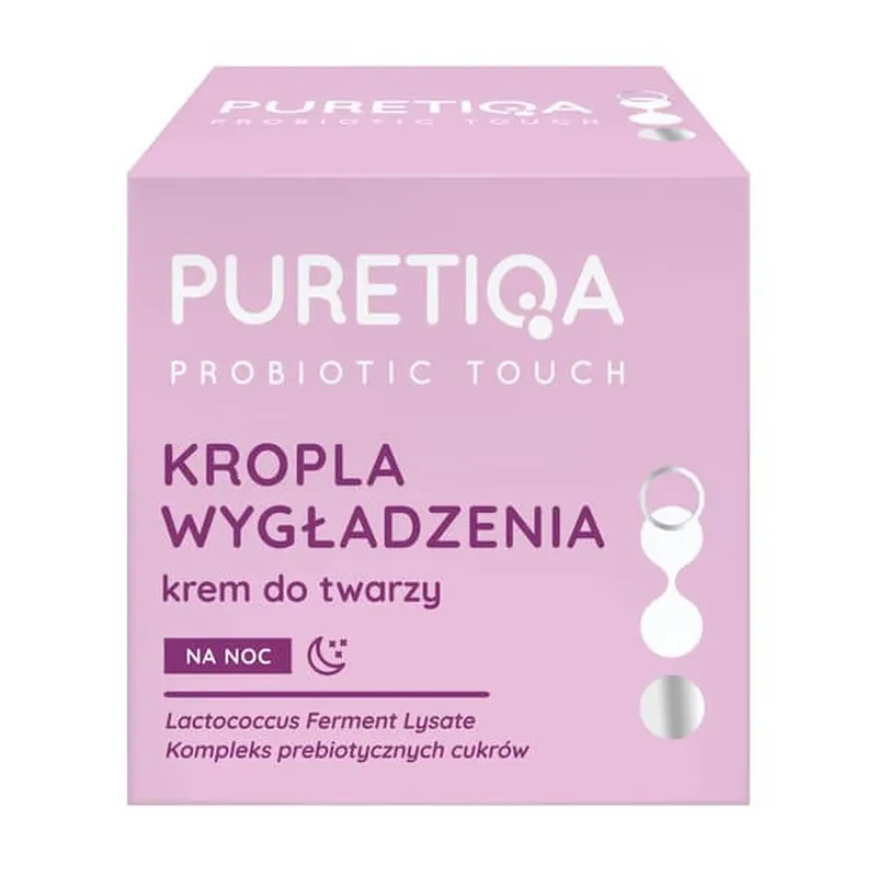 Puretiqa Probiotic Touch Smoothing Drop, cremă de noapte, 50 ml. Ofertă specială