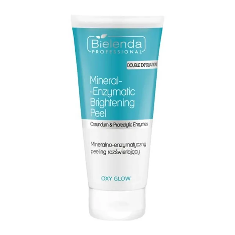Ofertă Bielenda Professional Oxy Glow, scrub iluminator mineral-enzimatic, 150 ml