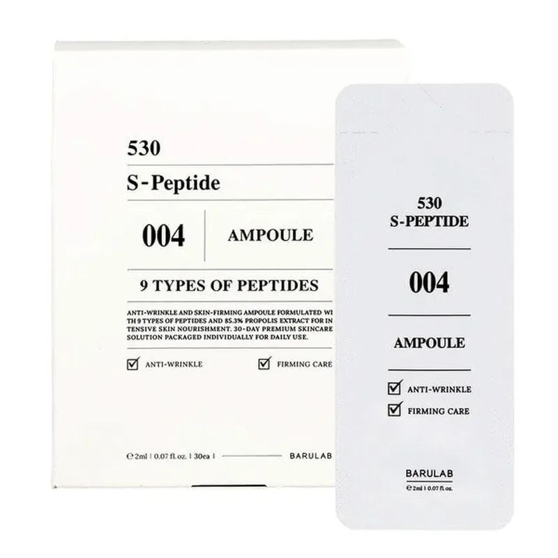 Doar azi Barulab Wrinkle 530 S-Peptide, fiole peptidice, 2 ml x 30 buc.