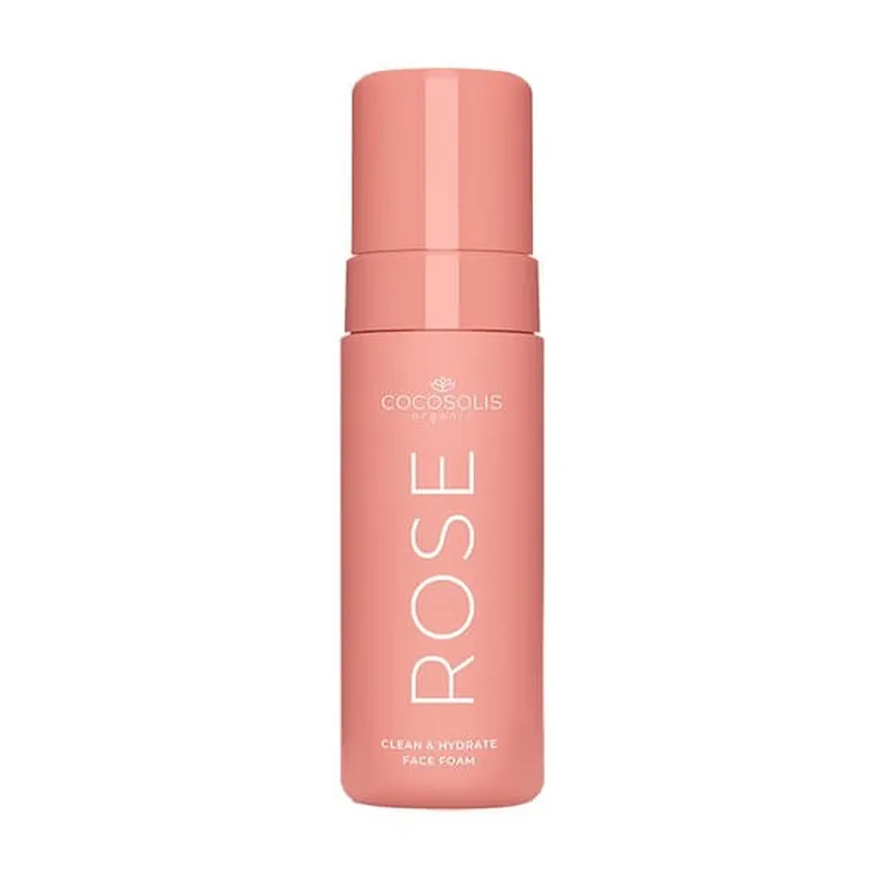 Cocosolis Rose, spumă de curățare facială cu trandafiri, 150 ml Ofertă specială