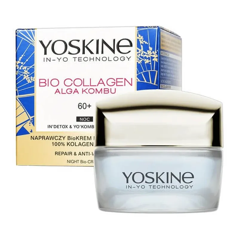 Super ofertă Yoskine Bio Collagen Cremă de noapte 60+, 50 ml