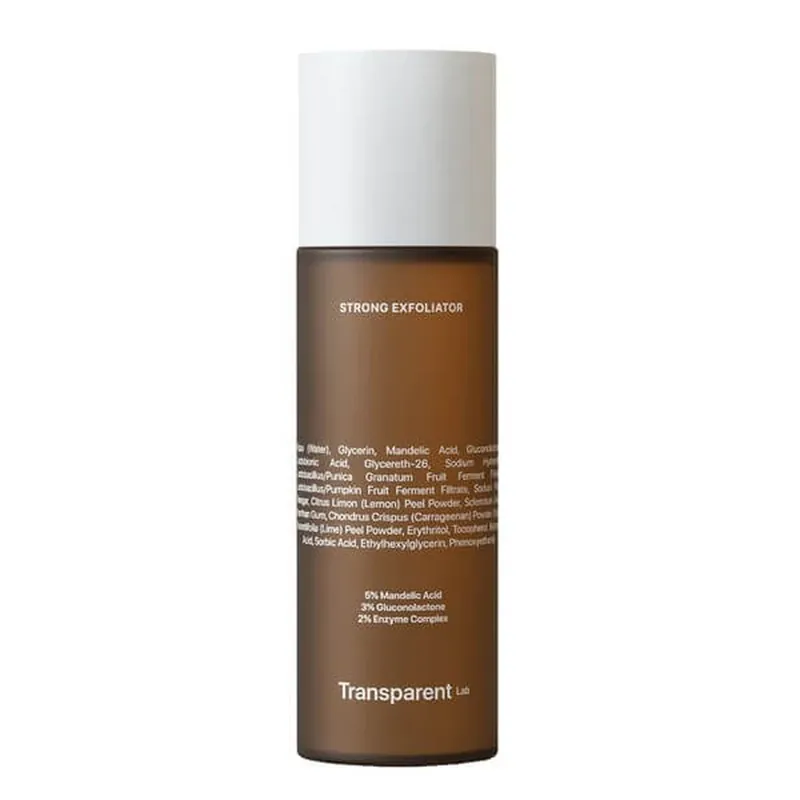 Transparent Lab, Exfoliant puternic, toner multiacid exfoliant puternic, 130 ml Expediere rapidă