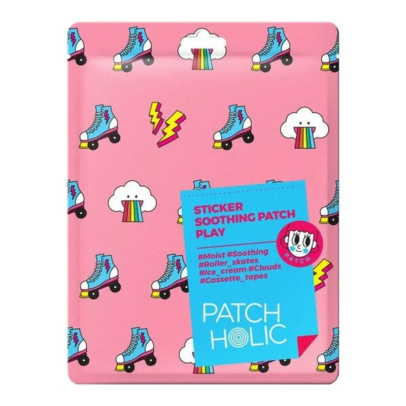 Lichidare de stoc Patch Holic Play, tampoane colorate pentru calmarea feței, 12 g