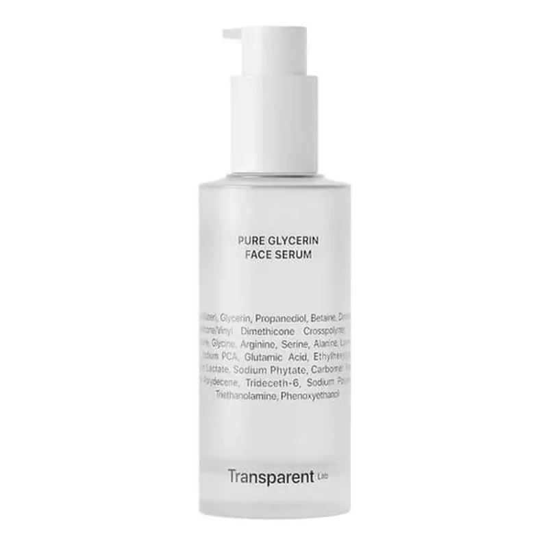 Promoție Transparent Lab Glycerin Face Serum, ser hidratant, 50 ml