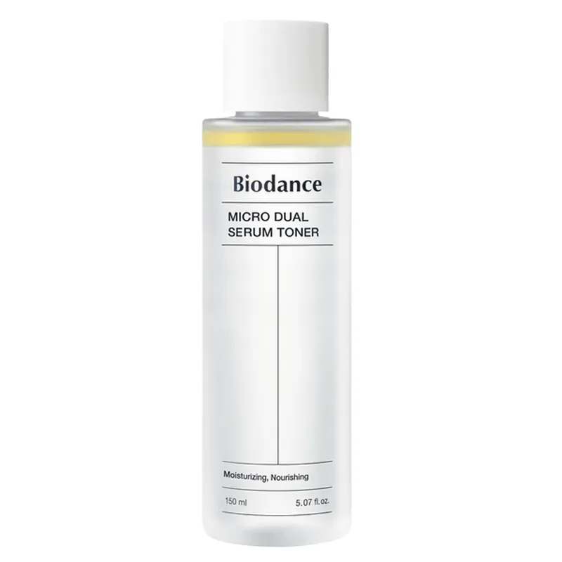 Preferatul clienților Biodance Micro Dual Serum Toner, toner facial bifazic, 150 ml