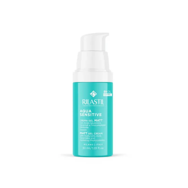 Calitate înaltă Rilastil Aqua Sensitive cremă-gel matifiantă 30ml