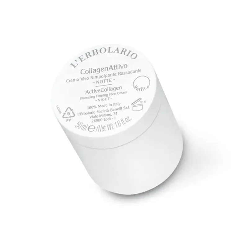 Livrare expres L‘Erbolario CollagenAttivo - Refill Cremă de noapte pentru față răcoritoare și fermitate, 50 ml