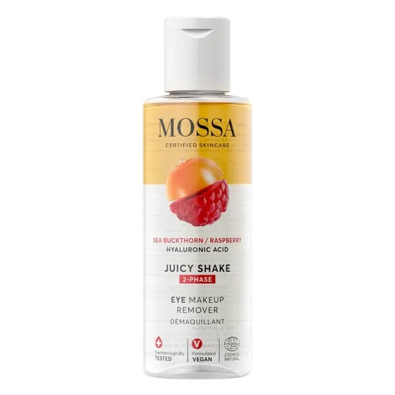 Mossa, demachiant bifazic pentru ochi cu cătină de mare și zmeură,100 ml Livrare rapidă